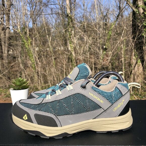Vasque Monolith Low UltraDry 7209 Gargoyle Everglade Hiking Shoes Size 6 (b10) - Picture 1 of 11